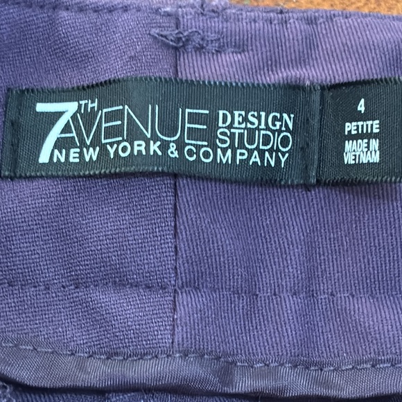 NWT NY&Co 7th Avenue Super Stretch Straight Leg Pants - Picture 6 of 8